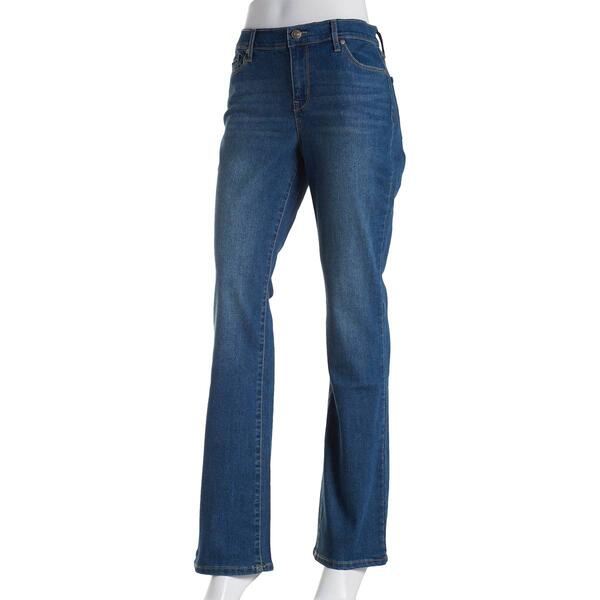Womens Nine West Gramercy Mini Bootcut Jeans - image 