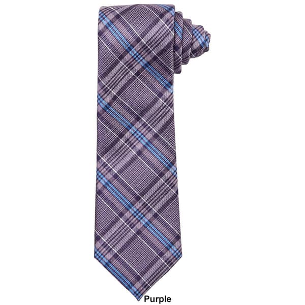 Mens John Henry® Falls Plaid Tie