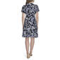 Womens Tommy Hilfiger Short Sleeve Floral Jersey Shift Dress - image 2