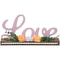 Northlight Seasonal Valentine''s Day Love with Flowers Sign - image 1