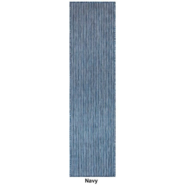 Liora Manne Carmel Texture Stripe Indoor/Outdoor Runner