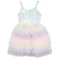 Girls &#40;7-16&#41; Rare Editions Sleeveless Sequin to Ombre Mesh Dress - image 4
