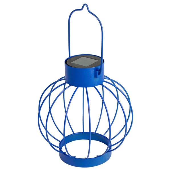Northlight Seasonal 6.5in. Outdoor Hanging LED Solar Lantern - image 