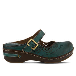 Womens L&#8217;Artiste by Spring Step Aneria Clogs- Teal