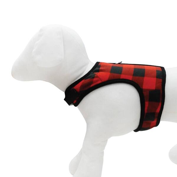 Best Furry Friends Buffalo Check Pet Harness - image 