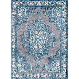 Rugs America(tm) Gianna Blue Wonder Rectangular Area Rug