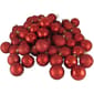 4-Finish Red Round Christmas Ornaments - 32ct. - image 1