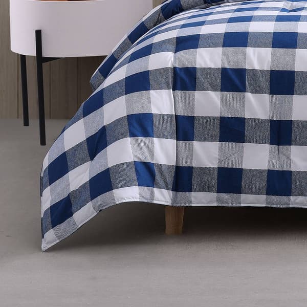 Wrangler Bison Plaid Cotton Comforter Set