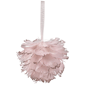 Northlight 6in. Pink Glittered Feathers Christmas Ball Ornament - image 2