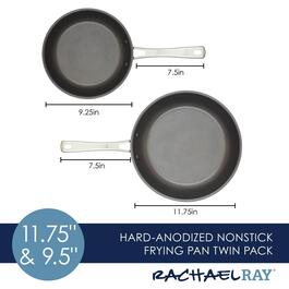 Rachael Ray Cook + Create 2pc. Nonstick Frying Pan Set