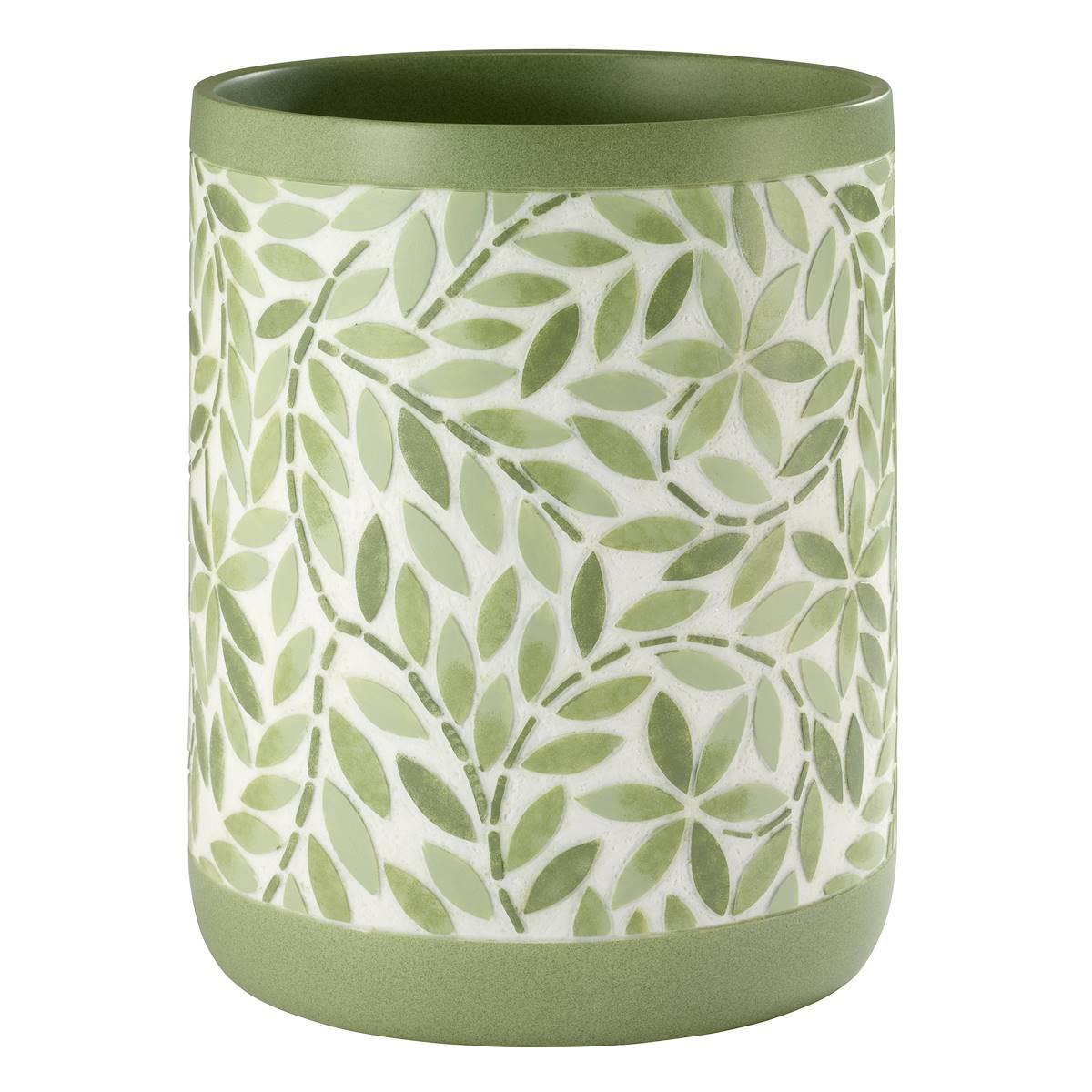 Avanti Stratford Green Wastebasket