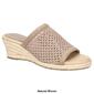 Womens Easy Street Jubilee Espadrille Wedge Slide Sandals - image 11