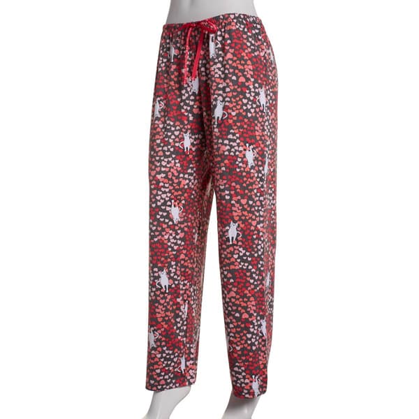 Plus Size HUE&#40;R&#41; Kitty Hearts Pajama Pants