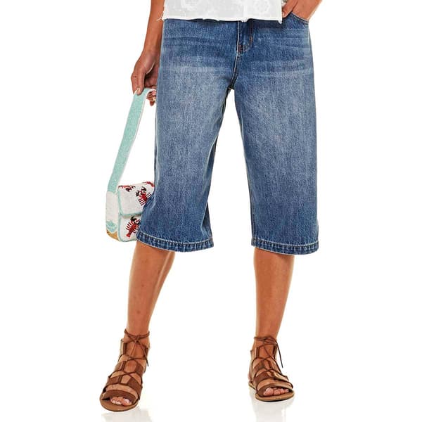 Womens Architect(R) Barrel Leg Capris Jeans - image 