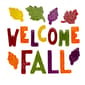 Northlight Seasonal Welcome Fall Thanksgiving Gel Window Clings - image 1