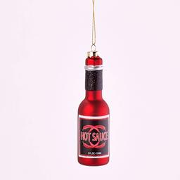 Glass Hot Sauce Ornament