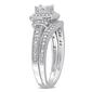 Diamond Classics&#8482; 1/3ctw. Princess Diamond Bridal Ring Set - image 2