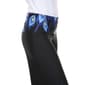 Womens White Mark Print Palazzo Pants - Peacock - image 4