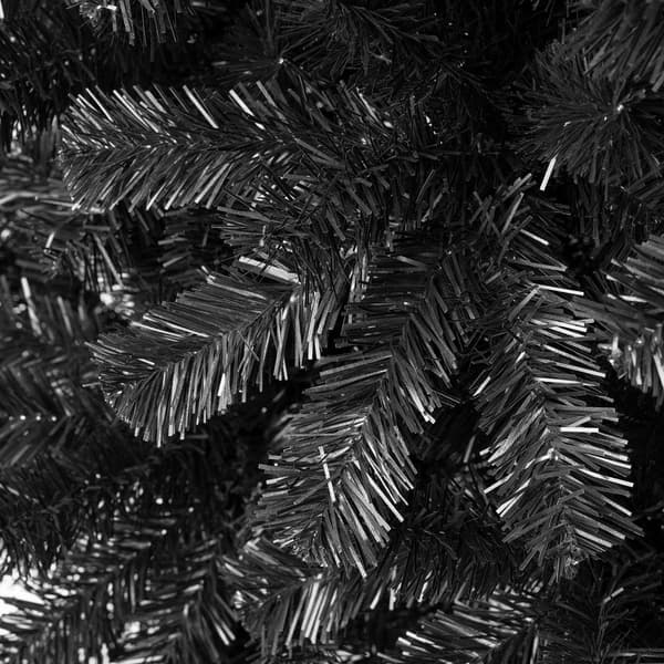 National Tree 7.5ft Color Pop Black Pine Christmas Tree