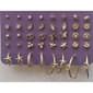 Ashley 20pr. Gold-Tone Celestial Earrings Set - image 1