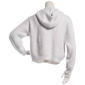 Juniors No Comment Zip Up Cable Hoodie Sweater Jacket - image 2