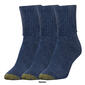 Womens Gold Toe&#174; 3pk. Bermuda Turn Cuff Socks - image 5