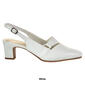 Womens Easy Street Choice Faux Leather Slingback Pumps - image 2