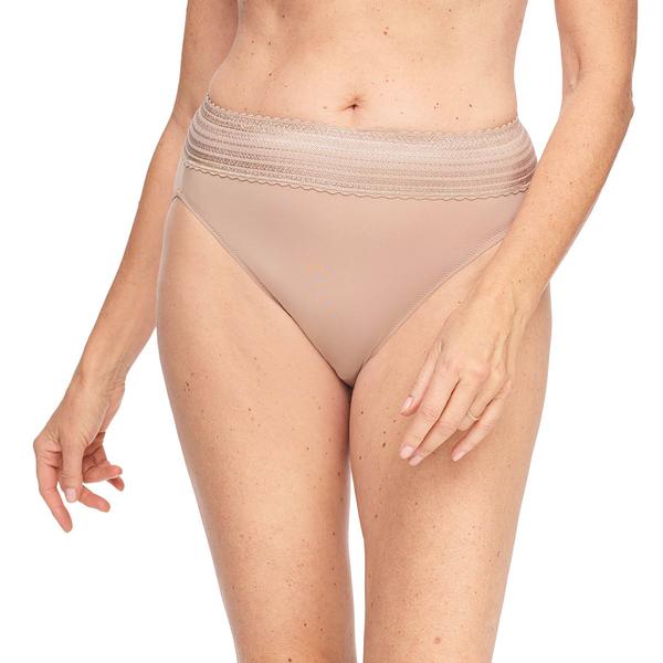 Womens Warners® 3pk Cotton High-Cut Lace Panties WRW263HC04