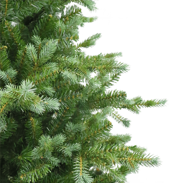 Puleo International 9ft. Pre-Lit Linden Fir Christmas Tree