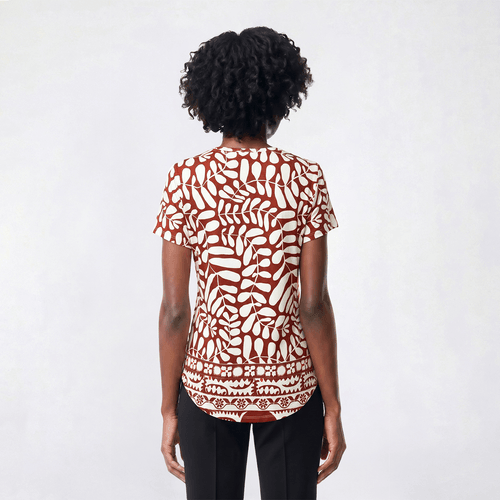 Womens OneWorld Short Sleeve Vine Sublimation Tee