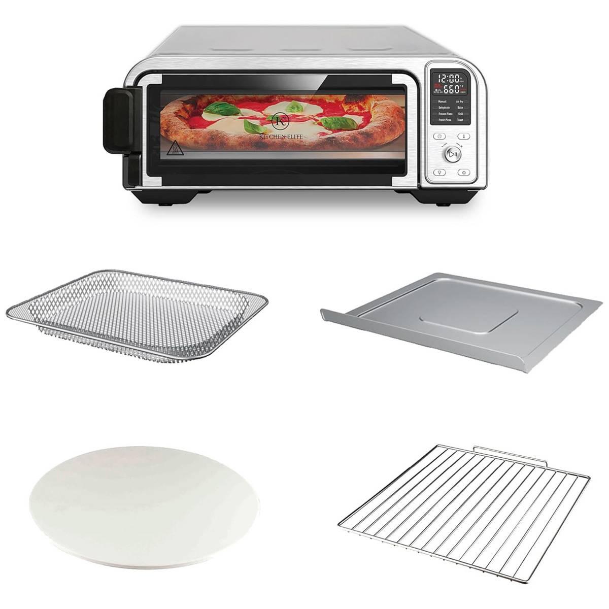 Kitchen Elite 8 In 1 Digital Toaster Oven Air Fryer