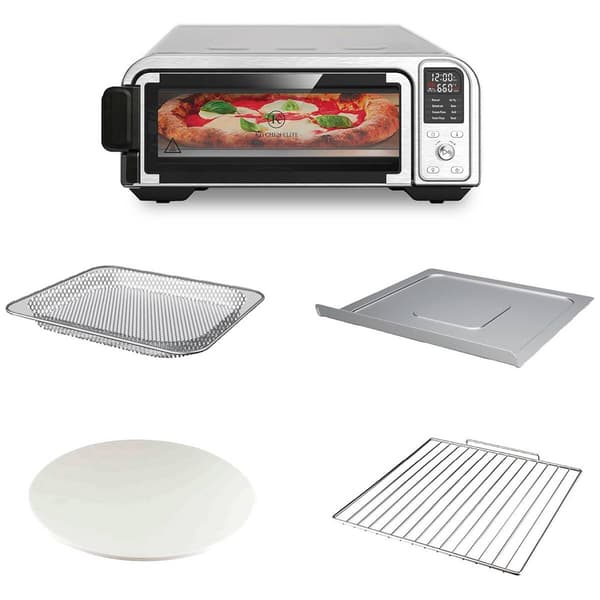 Kitchen Elite 8 In 1 Digital Toaster Oven Air Fryer