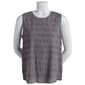 Womens Zac & Rachel Sleeveless Tiny Gingham Textured Knit Blouse - image 1
