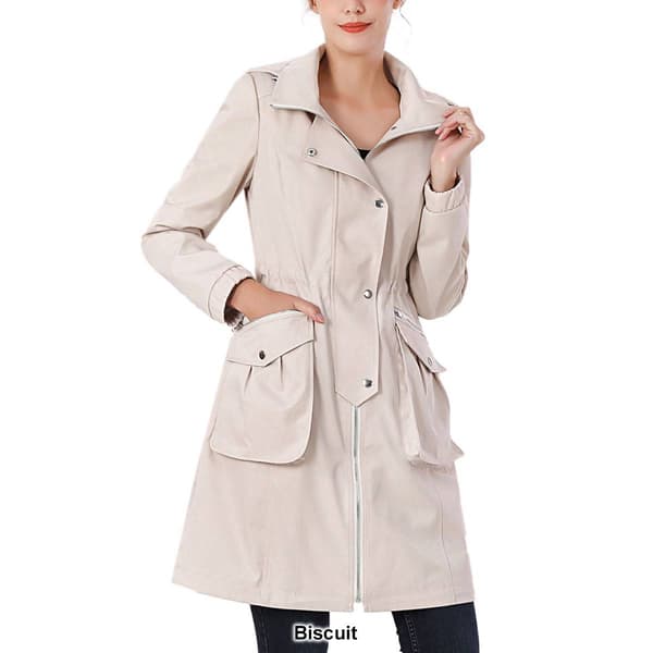 Womens BGSD Waterproof Hooded Pocketed Anorak Jacket