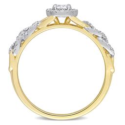 Diamond Classics™ 10kt. Gold 1/3ctw. Diamond Link Ring