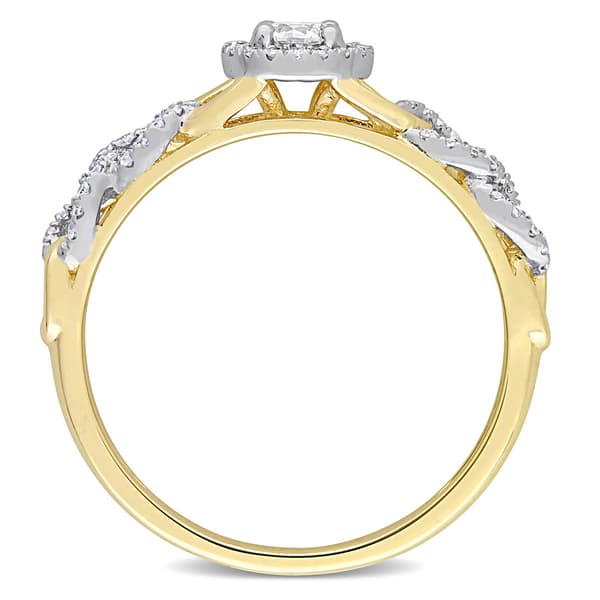 Diamond Classics™ 10kt. Gold 1/3ctw. Diamond Link Ring