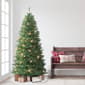 Puleo International 7ft. Pre-Lit Artificial Christmas Pine Tree - image 3