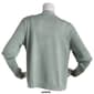 Womens 89th & Madison Long Sleeve Perforated Open Cardigan - image 2