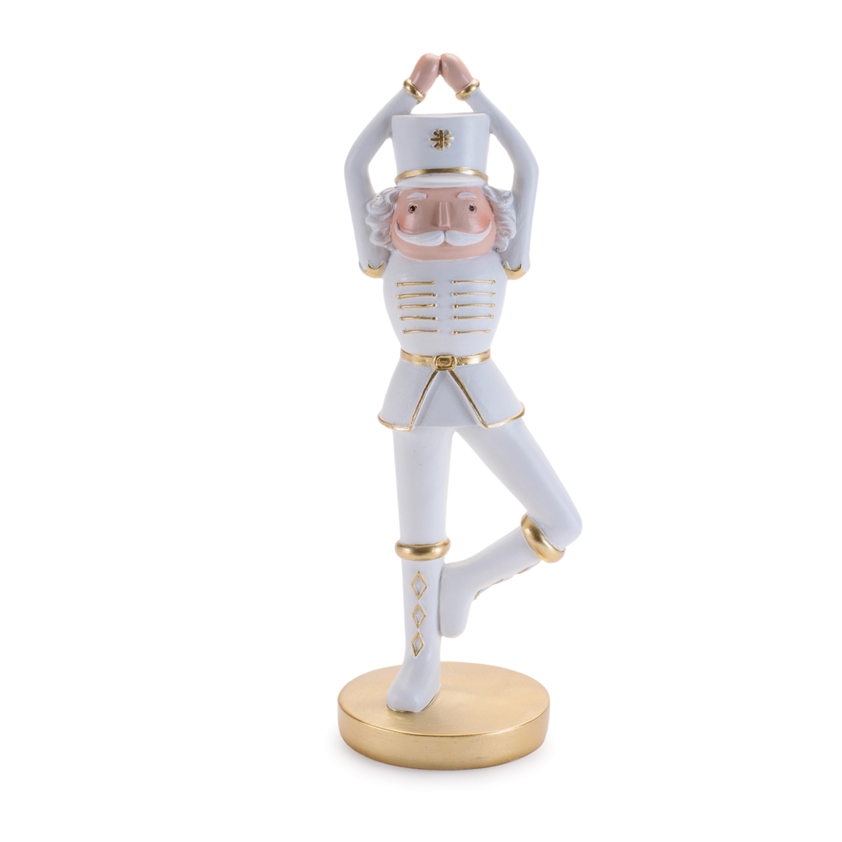 Melrose Yoga Nutcracker Soldier Figurines - Set of 3