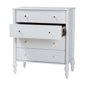 Baxton Studio Callison Spindle 4-Drawer Vertical Chest - image 3