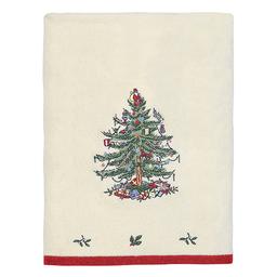 Avanti Spode Christmas Tree Red Bath Towel