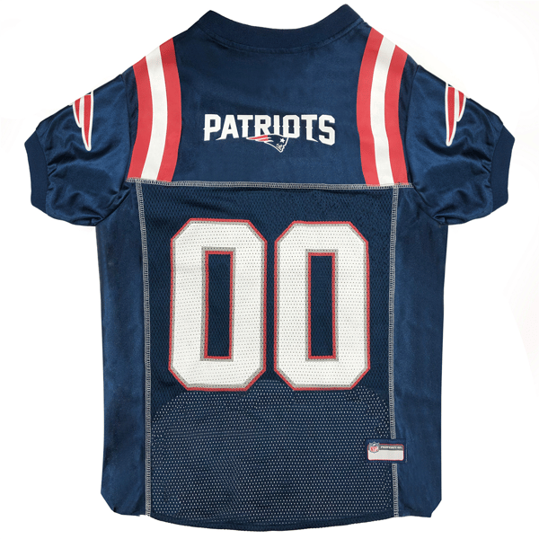 NFL New England Patriots Mesh Pet Jersey - image 