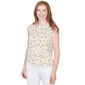 Womens Emaline Key Items Cap Sleeve Floral & Birds Blouse - image 2