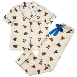 Petite Dreaming of Jules Short Sleeve Teddy Bears Pajamas