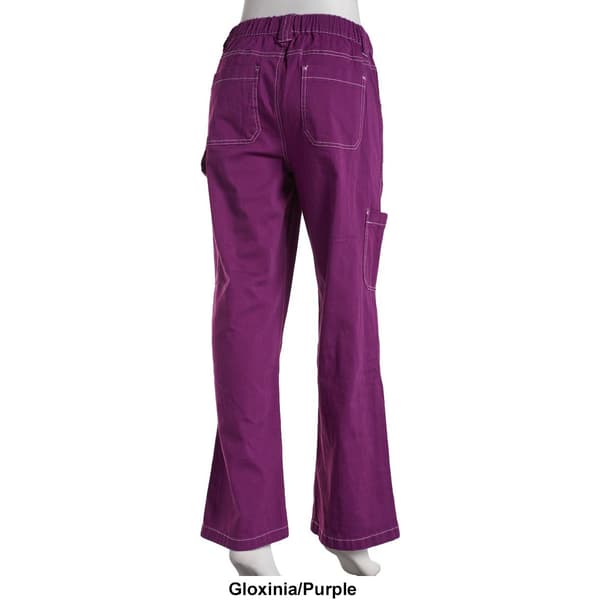 Juniors No Comment Contrast Stitch Carpenter Pants