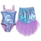 Girls (4-6x) Reesy Chelly Mermaid One Piece Swimsuit with Skirt - image 1