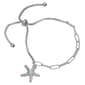 Gemstone by Gianni Argento Starfish Paperclip Adjustable Bracelet - image 1