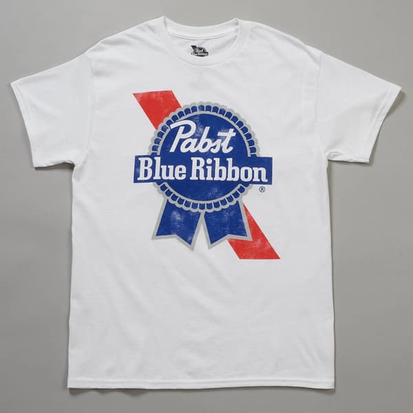 Mens Pabst Blue Ribbon Graphic Tee - image 