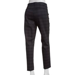 Womens Zac & Rachel Pull On Plaid Compression Pants