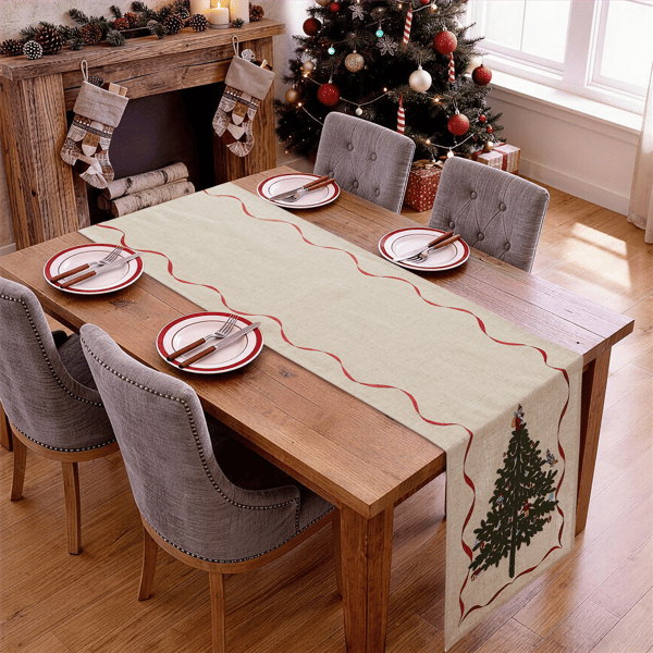 Spode® Holiday Tree Runner - 14x72